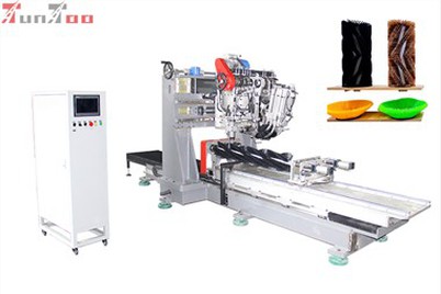 تھری- ایکسس گینٹری ڈسک برش مشین ڈرلنگ کے ساتھ